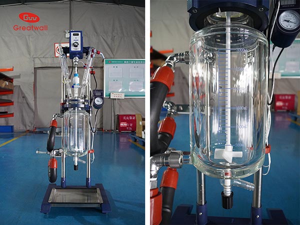 玻璃反應釜(單層、雙層)廠家推薦